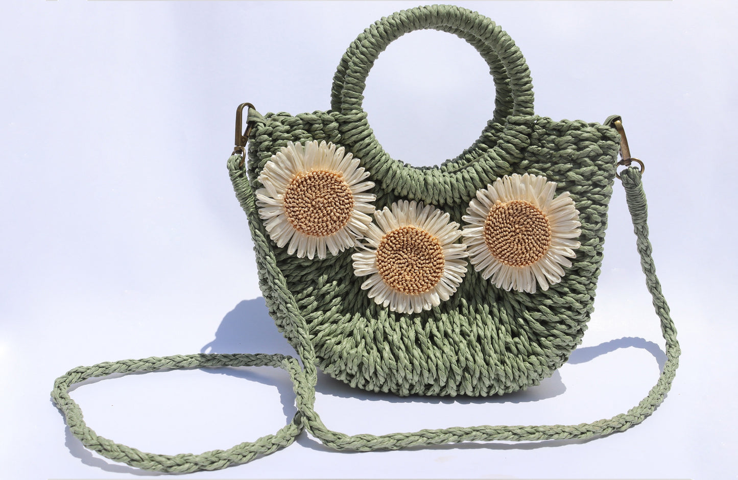 Lily Green Floral handbag