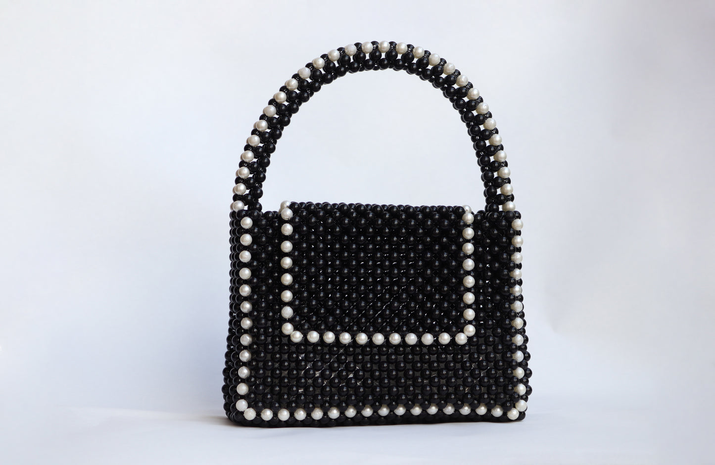 Lily Monochrome Pearl Elegance Bag