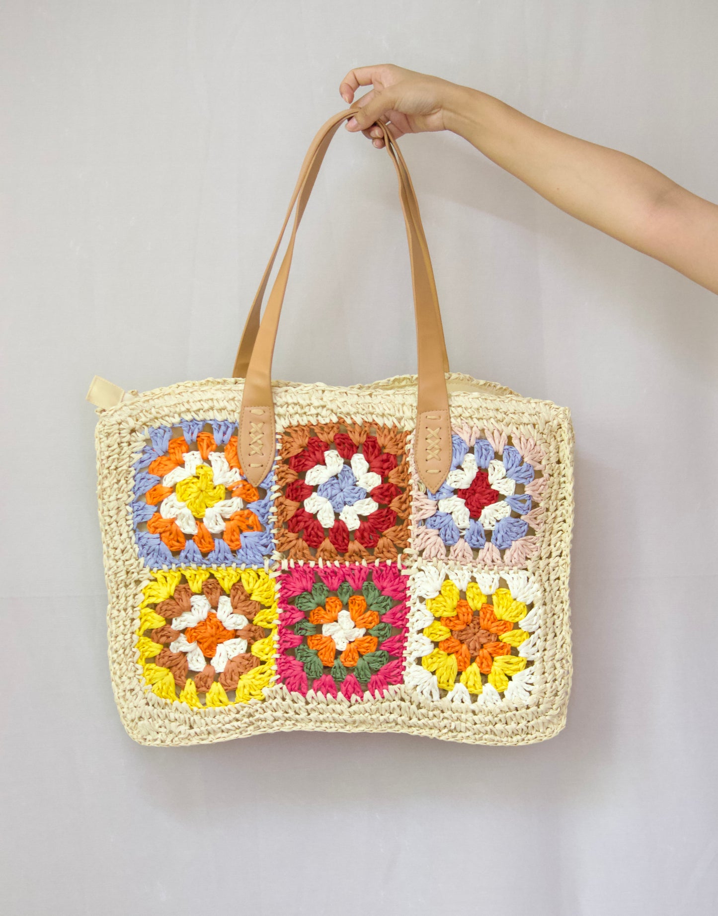 Lily Summer Colorful Blossom Tote