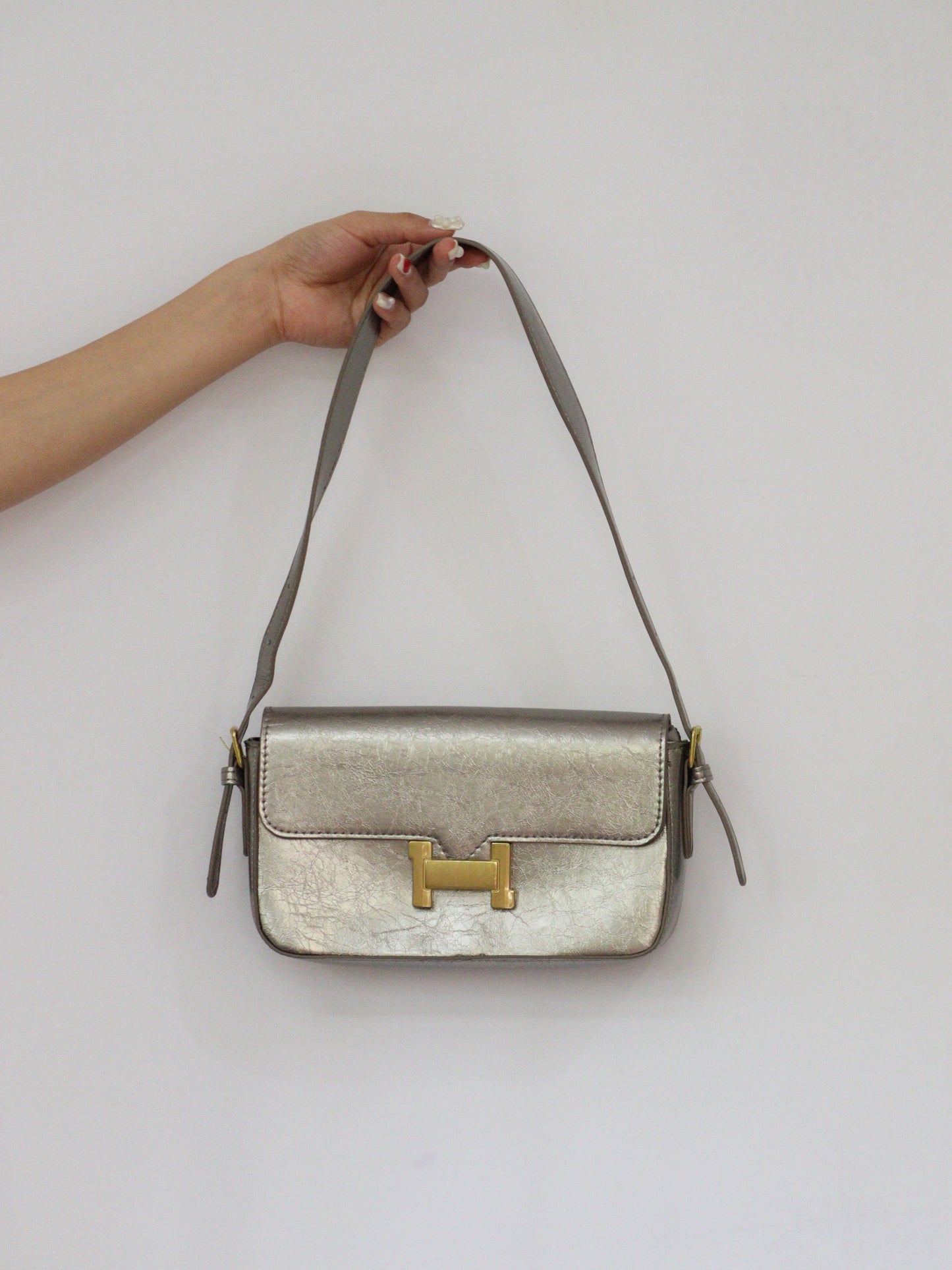 Lily Silver ClaspCouture Bag