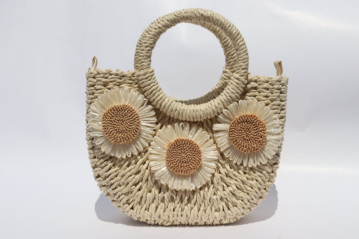 Lily off-white Floral handbag
