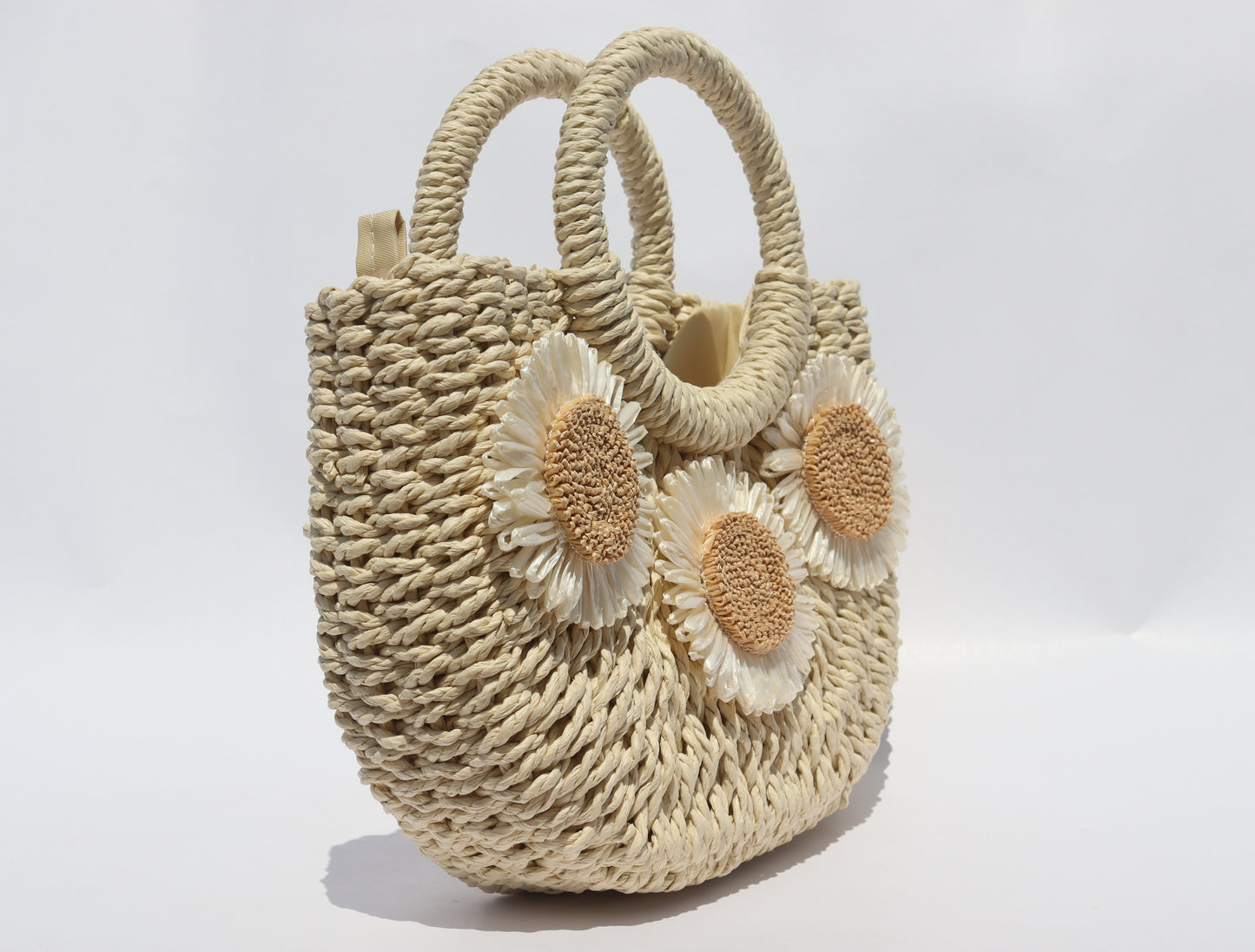 Lily off-white Floral handbag
