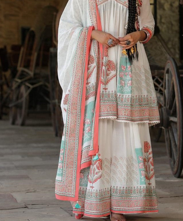 Lily Jaipuri Sharara suit